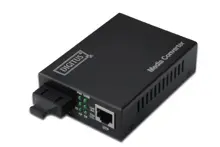 DN-82121-1 Digitus Media/Rate Converter, 10/100/1000Base-T - 1000Base-LX (Singlemode 10 km, SC) 