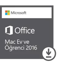 Microsoft GZA-00573 Office Mac Ev ve Öğrenci 2016 - Elektronik Lisans