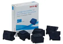 Xerox 108R01022 ColorQube 8900 Genuine Solid Ink Cyan Mavi 6 Stick