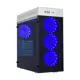 GAMEMAX FC-9230G Powersiz USB 3.0 Gaming Kasa Aliminyum-RGB Led Fan