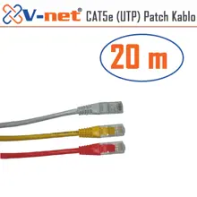 V-net CAT5e UTP 20m Patch kablosu NVN-CAT5e 20.0m