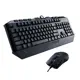 Cm Devastator Iı Mavi Led Türkçe Klavye + Mouse Seti