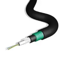 Assmann DK-35041-O-Z Fiber Optic Installation Cable, OM2, 4 Fibers, Outdoor, 50/125μ Multimode, çelik zırh korumalı