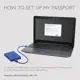 Wdbynn0010Bbl-Wesn - Wd My Passport 1Tb Blue Usb3.0 2.5