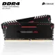 Corsair Vengeance Led Kırmızı Ledli Ddr4-3000Mhz Cl15 16Gb (2X8Gb) Dual (15-17-17-35) 1.35V