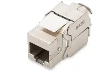 DN-93615 Digitus CAT 6A Keystone Jack, zırhlı/shielded, Re-embedded, 500 MHz acc. ISO/IEC 11801:2002 AM2:2009/09, aletsiz sonlandırma