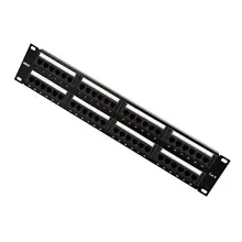 Bestrack 48 Port CAT6 UTP Patch Panel (Dolu)