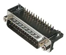 A-DS 37 A/KG-T1 Erkek 9 Pin 90 Derece Montaj Elemanı