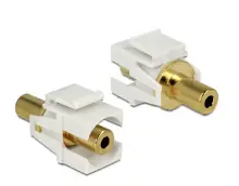 2D-NK0029 Logilink Keystone Tipi Stereo 3.5 Dişi - Stereo 3.5 Dişi Jack