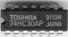 74HC30 8-INPUT NAND GATE