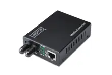 DN-82010-1 Digitus Media/Rate Converter, 10/100TX - 100FX (Multimode 2 km, ST)