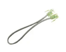 JDSU-TP20 7.5 inch (19 cm) kablo, RJ11 ya da RJ45 yuvalar için hatasız sonlandırılmış RJ12 konnektörlü kablo
