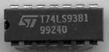 74LS93 4-BIT BINARY COUNTER