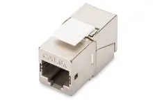 DN-93617 Digitus CAT 6A Keystone Jack, Shielded/Zırhlı, 500 MHz, 50µm Altın Kaplama, Aletsiz Sonlandırılabilir