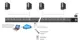 ATEN-PE6216G Energy PDU/Power Distribution Unit (Elektrik Güç Dağıtım Ünitesi), 14 x IEC320 C13 2 x IEC320 C19 priz, 16A maksimum 