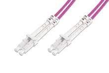BC-FO-5LCLC-02/4 Beek LC-LC Fiber Optik Patch Kablo, 2 metre, Multimode, Duplex, 50/125, OM4, LSZH