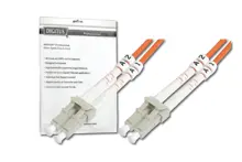 DK-2633-05 Digitus LC-LC Fiber Optik Patch Kablo, 5 metre, Multimode, Duplex, 62.5/125