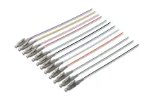 DK-25332-02 Digitus LC/UPC Fiber PigTail, Loose Buffer, 50/125 µ, DIN IEC 304 renk kodlu, multimode, uzunluk 2 metre, Class OM2, birim fiyatıdır