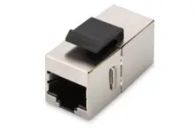 DN-93613-1 Digitus CAT. 6 Adaptör (Coupler), Zırhlı/Shielded,  Panel Tipi, RJ45 Dişi <-> RJ45 Dişi