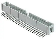 AWHW 50A-0202 PCB Konnektör 50 Pin Erkek Kilitsiz 90 Derece