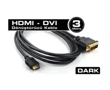 Dark Dk-Cb-DvixHdmil300 3M Dvi - Hdmi Çift Yönlü