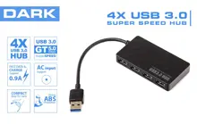 Dark DK-AC-USB340 4 Port Usb 3.0 Çoklayıcı Hub