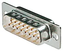 A-DS 15 LL/Z ERKEK 15 PIN D-KON. KB. TIP