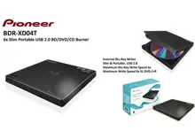 Pioneer Bdr-Xd04T (Bdcsf6) 6X Blu-Ray Harici Opt. Yazıcı
