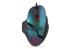 Everest Rampage Smx-R7S Revolver Usb Metalik Mavi 10000 Dpi 6 Farklı Işık Makrolu Oyuncu Mouse