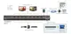 ATEN-VM0808HA 4K Hdmi Video Matrix Switch, 8 Giriş (Hdmi Arayüzlü Kaynak Cihaz), 8 Çıkış (Hdmi Arayüzlü Görüntü Aygıtı), Infrared Uzaktan Kumanda Cihazı ile birlikte<br>
8x8 4K Hdmi Matrix Switch<br>