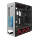 GAMEMAX FC-9225G-R Powersiz USB 3.0 Gaming Kasa-Aliminyum-RGB Led Fan