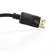 ZZDark 1.8 Metre Displayport - Hdmi Kablo (Altın Uçlu 2160P)