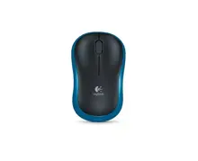 Logitech m185 nano mouse kablosuz blue 910-002236