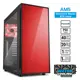 Sharkoon Am5 Window Kırmızı Atx Usb3.0 Kasa