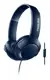 Philips Shl3075Bl/00 Başageçmeli Mic Kulaklk Mavi