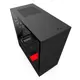 Nzxt H500 Siyah Kırmızı Temp. Cam Usb3.1 Atx Kasa Psu Yok