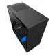 Nzxt H500 Siyah Mavi Temp. Cam Usb3.1 Atx Kasa Psu Yok