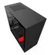 Nzxt H500İ Siyah Kırmızı Temp. Cam Rgb Akıllı Atx Psu Yok