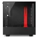 Nzxt H500İ Siyah Kırmızı Temp. Cam Rgb Akıllı Atx Psu Yok