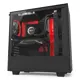 Nzxt H500İ Siyah Kırmızı Temp. Cam Rgb Akıllı Atx Psu Yok