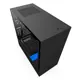 Nzxt H500İ Siyah Mavi Temp. Cam Rgb Akıllı Atx Kasa Psu Yok