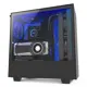 Nzxt H500İ Siyah Mavi Temp. Cam Rgb Akıllı Atx Kasa Psu Yok