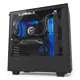 Nzxt H500İ Siyah Mavi Temp. Cam Rgb Akıllı Atx Kasa Psu Yok