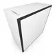 Nzxt H700 Beyaz Siyah Temp. Cam Atx Kasa Psu Yok
