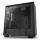 Nzxt H700 Mat Siyah Temp. Cam Atx Kasa Psu Yok