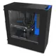 Nzxt S340 Siyah Mavi Pencereli Atx Kasa Psu Yok