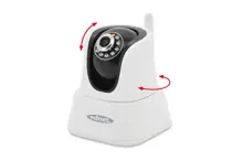 ED-87241 ednet MOVE Gece Gündüz İç Mekan IP Kamera, Wireless 11n, Hareketli Kafa, Infrared özellik, 640 x 480 Piksel