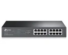 Tp-Link TL-SG1016PE 8 Port Poe+ 16 Port 10-100-1000 Mbps Switch Çelik Kasa Rack Mount