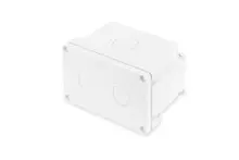 DN-IND-BOX Digitus IP67 Sıvaüstü Montaj Kutusu, beyaz renk, polikarbon UL94V-0 termoplastik gövde, M16 ve M32 standardına uygun deliklere sahip, montaj vidaları dahil, IEC 60529