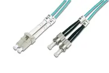 BC-FO-5LCST-03/3 Beek ST-LC Fiber Optik Patch Kablo, 3 metre, Multimode, Duplex, 50/125, OM 3